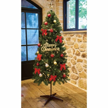 冬装飾 スタンダードクリスマスツリーセット レッド ストア・エキスプレス