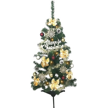 冬装飾 スタンダードクリスマスツリーセット ゴールド ストア・エキスプレス