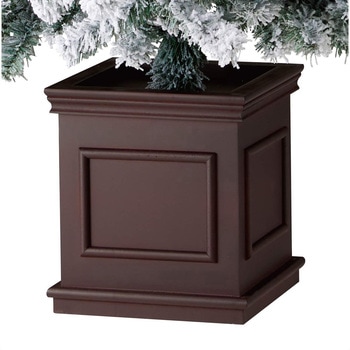 冬装飾 スクエアベースクリスマスツリー スノー ストア・エキスプレス