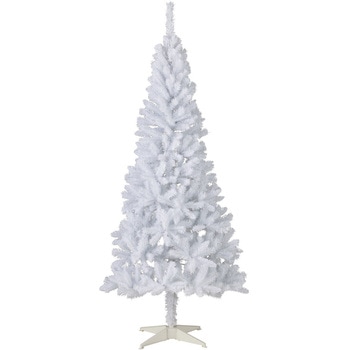 冬装飾 ヌードクリスマスツリー ホワイト スリム ストア・エキスプレス