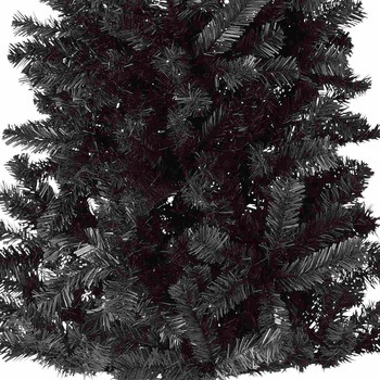 冬装飾 PVCクリスマスツリー ブラック スリム ストア・エキスプレス