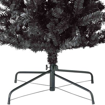冬装飾 PVCクリスマスツリー ブラック スリム ストア・エキスプレス