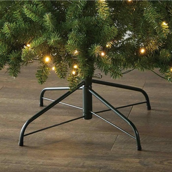 冬装飾 ナチュラルクリスマスツリー LEDライト付き ストア・エキスプレス