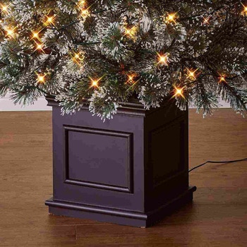 冬装飾 ヌードブラシ クリスマスツリー LEDライト付き ストア・エキスプレス