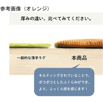 ラグ 防音 コーデユロイ 無地 床暖房 ホットカーペット対応 こたつ敷布団 イケヒコ・コーポレーション