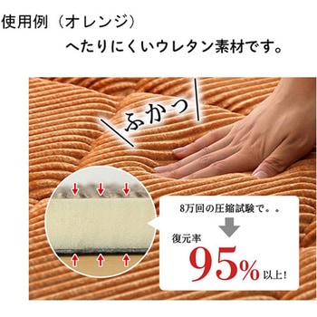 ラグ 防音 コーデユロイ 無地 床暖房 ホットカーペット対応 こたつ敷布団 イケヒコ・コーポレーション