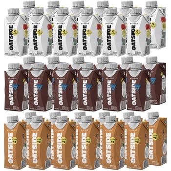 OATSIDE オーツサイド オーツミルクプレーン200ml ミルクココア味 200ml オーツラテ 250ml 各12本 OATSIDE