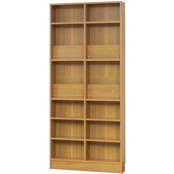 見せる収納 薄型本棚 ワイドタイプ Memoria(メモリア)