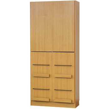 見せる収納 扉付き本棚 ワイドタイプ  a4収納対応 Memoria(メモリア)