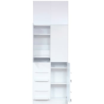 FRM-0132DOORSET ��������[ ���t���{�I ���C�h�^�C�v ��u���˂�����  a4���[�Ή� Memoria(�������A) �z���C�g�F �O��(���~���s�~����)81.0�~35.5�~238.5�`253.5cm  FRM-0132DOORSET 66414026