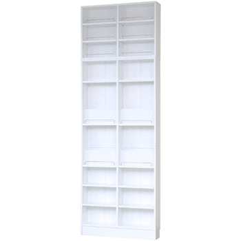 見せる収納 本棚 ワイドタイプ 上置き突っ張り  a4収納対応 Memoria(メモリア)