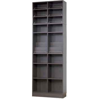 見せる収納 本棚 ワイドタイプ 上置き突っ張り  a4収納対応 Memoria(メモリア)