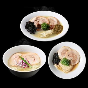 [冷凍]宅麺 名店ラーメン あっさり貝出汁3種セット(各1個) 宅麺