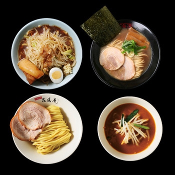 [冷凍]宅麺 名店ラーメン こってり濃厚3種セット(各1個) 宅麺