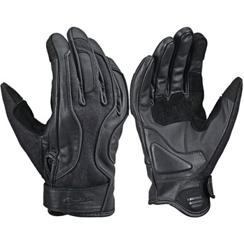 DG028デニムストライプレザーグローブ DAYTONA(デイトナ)