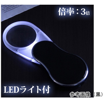 LEDライト付き スイングルーペ 3倍 45mm CVL-45シリーズ I.L.K(池田レンズ工業)