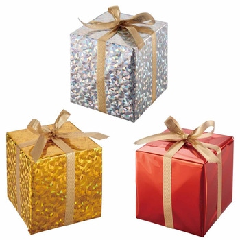 冬装飾 クリスマスツリー飾り オーナメント ギフトボックス(ミニ) ストア・エキスプレス