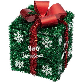 冬装飾 クリスマスツリー飾り オーナメント モールデコ プレゼントボックス(ミニ) ストア・エキスプレス