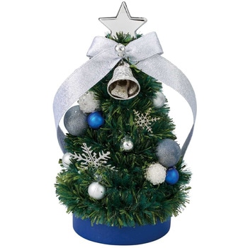 冬装飾 クリスマス用品 卓上ミニクリスマスツリー 高さ11cm ストア・エキスプレス