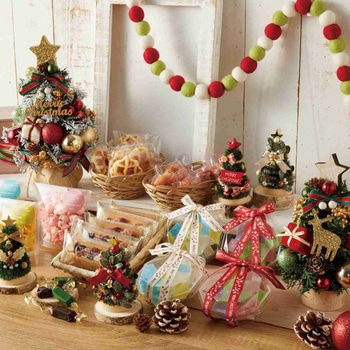 冬装飾 クリスマス用品 卓上ミニツリー ストア・エキスプレス