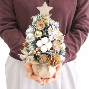 冬装飾 クリスマス用品 卓上ミニツリー ストア・エキスプレス