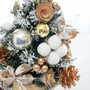 冬装飾 クリスマス用品 卓上ミニツリー ストア・エキスプレス