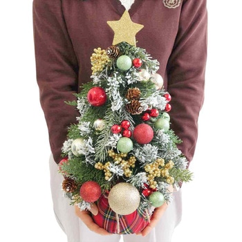 冬装飾 クリスマス用品 デコレーション卓上ミニツリー ストア・エキスプレス