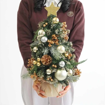 冬装飾 クリスマス用品 デコレーション卓上ミニツリー ストア・エキスプレス