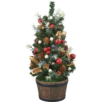 冬装飾 クリスマス用品 卓上ミニツリー 高さ33cm ストア・エキスプレス