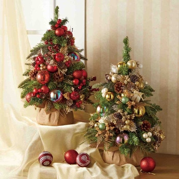 冬装飾 クリスマス用品 デコレーション卓上ミニツリー 高さ50cm ストア・エキスプレス