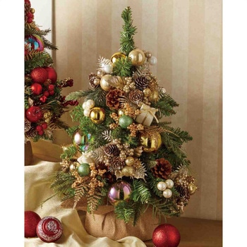 冬装飾 クリスマス用品 デコレーション卓上ミニツリー 高さ50cm ストア・エキスプレス