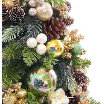 冬装飾 クリスマス用品 デコレーション卓上ミニツリー 高さ50cm ストア・エキスプレス