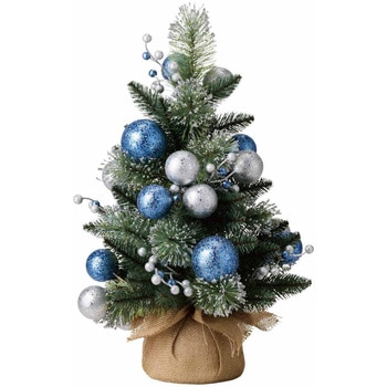 冬装飾 クリスマス用品 バーラップ卓上ミニツリー 高さ60cm ストア・エキスプレス