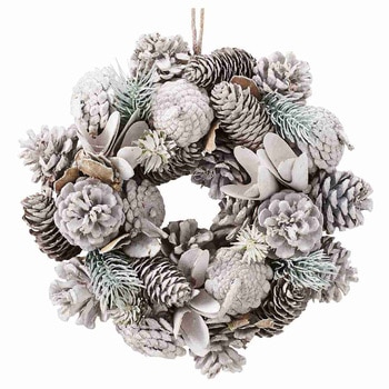 冬装飾 クリスマス用品 ナチュラル クリスマスリース ストア・エキスプレス