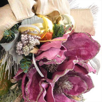 冬装飾 クリスマス用品 ラグジュアリースワッグ ストア・エキスプレス