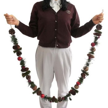 冬装飾 クリスマス用品 ナチュラルガーランド ストア・エキスプレス