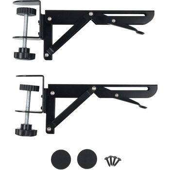 クランプ式折りたたみ棚受 ハイロジック