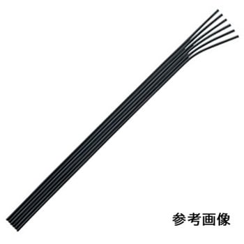 フラットチューブUFF 8-4×2.5mm 黒 UFF-04-8シリーズ 潤工社