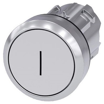 プッシュボタン SIRIUS ACT モーメンタリ 白 SIEMENS