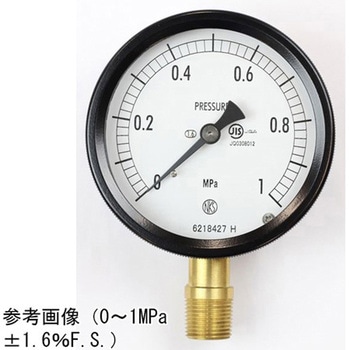 密閉型圧力計(75Φ)立形A枠 BC10-181シリーズ 長野計器
