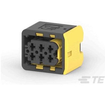 コネクタハウジング 6極 メス メス端子用ハウジング 1袋 380個入 TE Connectivity Japan(旧:TYCOELECTRONICS(タイコエレクトロニクス))