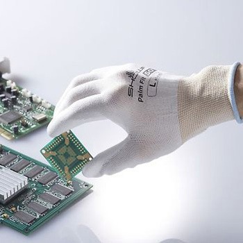 手袋(低発塵・被膜強化/10双) EA354GBシリーズ エスコ