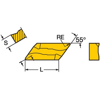 T-Max(R) 旋削加工用チップ KN□□型&#160; サンドビック