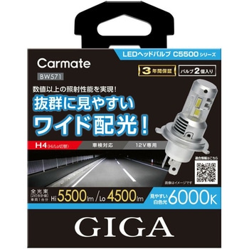 LEDヘッドバルブ カーメイト