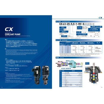 クーラントポンプ CX 3.5MPaシリーズ(内蔵リリーフ弁付) 住友精密工業
