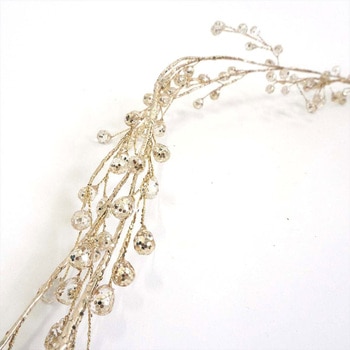 冬装飾 クリスマス飾り デコレーションガーランド ゴールド ストア・エキスプレス