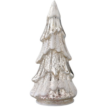 冬装飾 クリスマスツリー飾り イルミネーション LEDガラスクリスマスツリー ライトスタンド ストア・エキスプレス