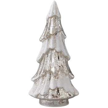 冬装飾 クリスマスツリー飾り イルミネーション LEDガラスクリスマスツリー ライトスタンド ストア・エキスプレス
