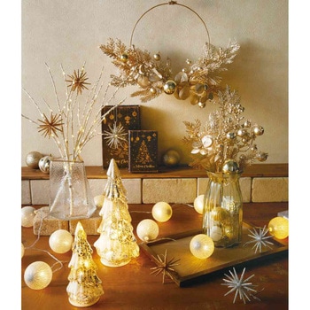 冬装飾 クリスマスツリー飾り イルミネーション LEDガーランドライト10球 ストア・エキスプレス