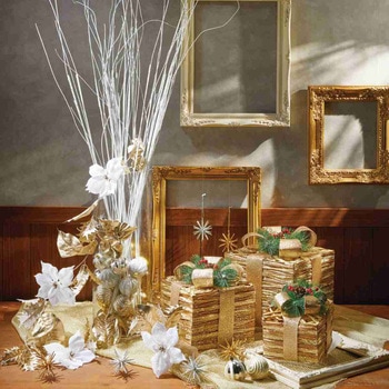 冬装飾 クリスマスツリー飾り イルミネーション ツインクルオーナメント 3個 ストア・エキスプレス